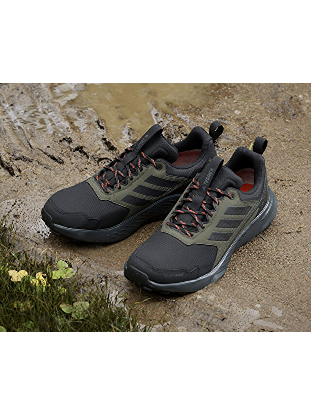 Terrex Tracefinder Erkek Outdoor Ayakkabısı Jr7768 Haki-5