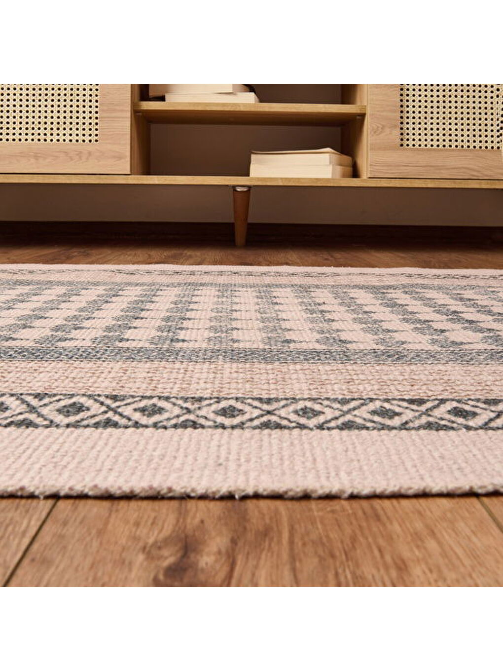 Soft Atura Kilim - Bej - 80x150 cm-4