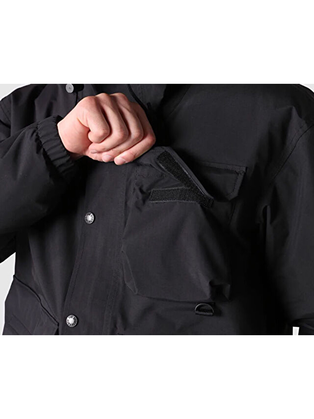 M M66 Utility Rain Jacket Erkek Outdoor Yağmurluk Nf0a7urvjk31 Siyah-5