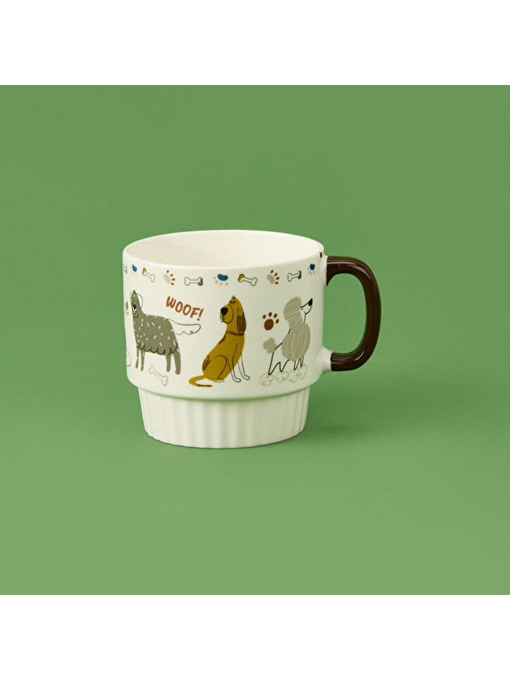 Karışık Renkli Porselen Kupa - Asorti - 420 ml-3