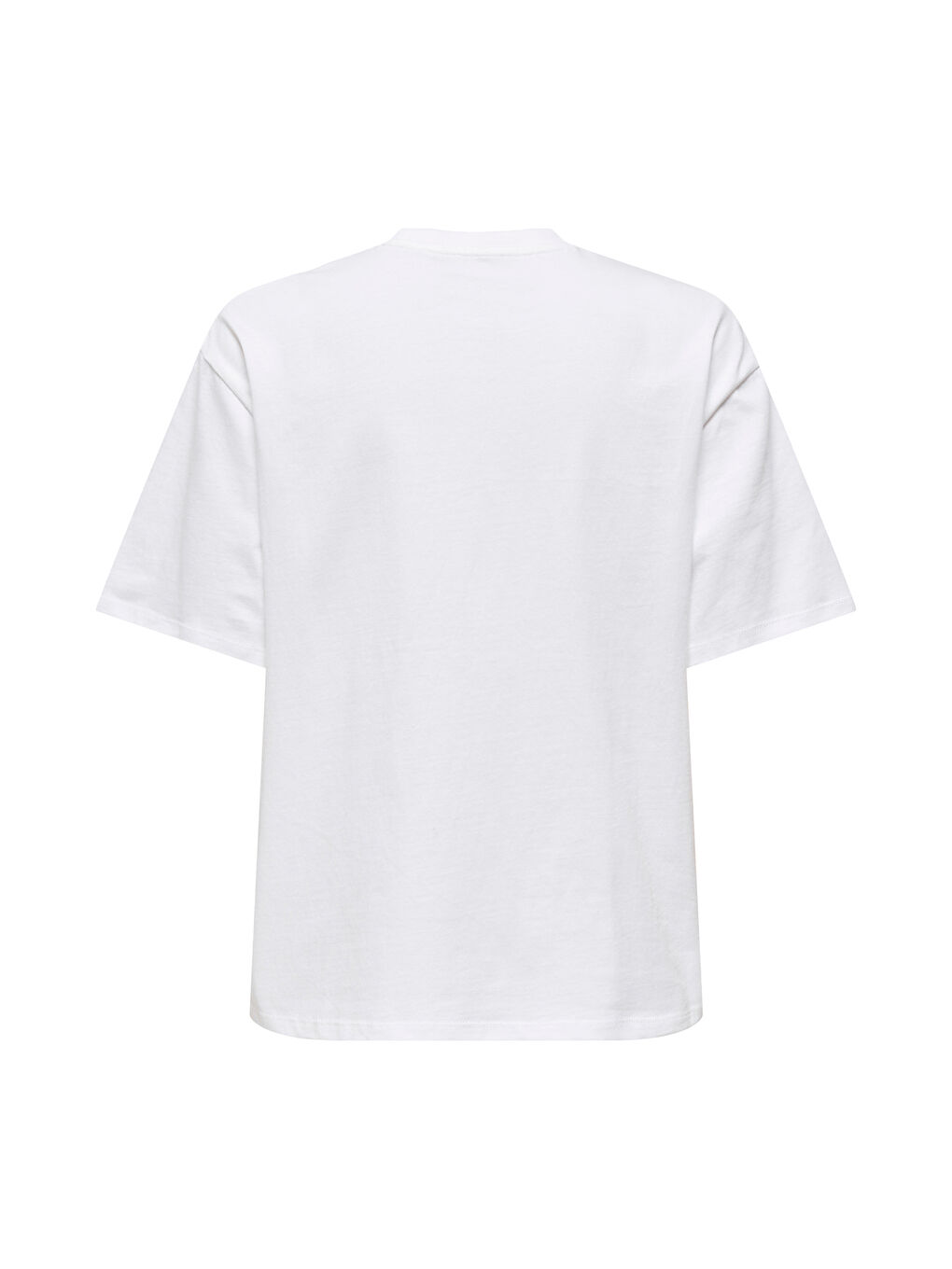 Ekru Onlvita % 100 Pamuk Regular Fit Taş Detaylı Bisiklet Yaka T Shirt 15343769-1