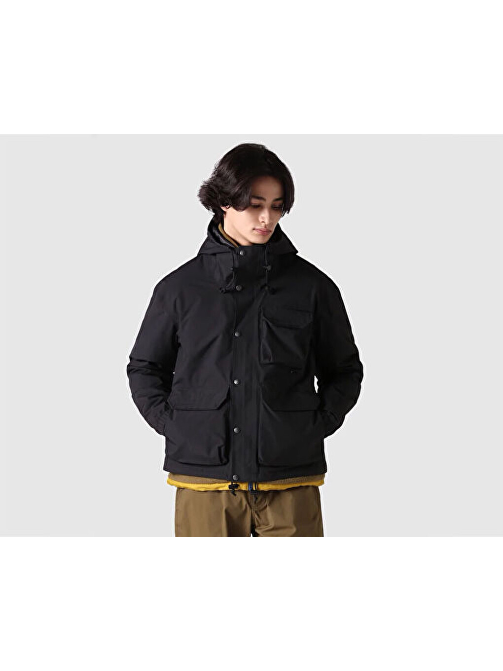 M M66 Utility Rain Jacket Erkek Outdoor Yağmurluk Nf0a7urvjk31 Siyah-9