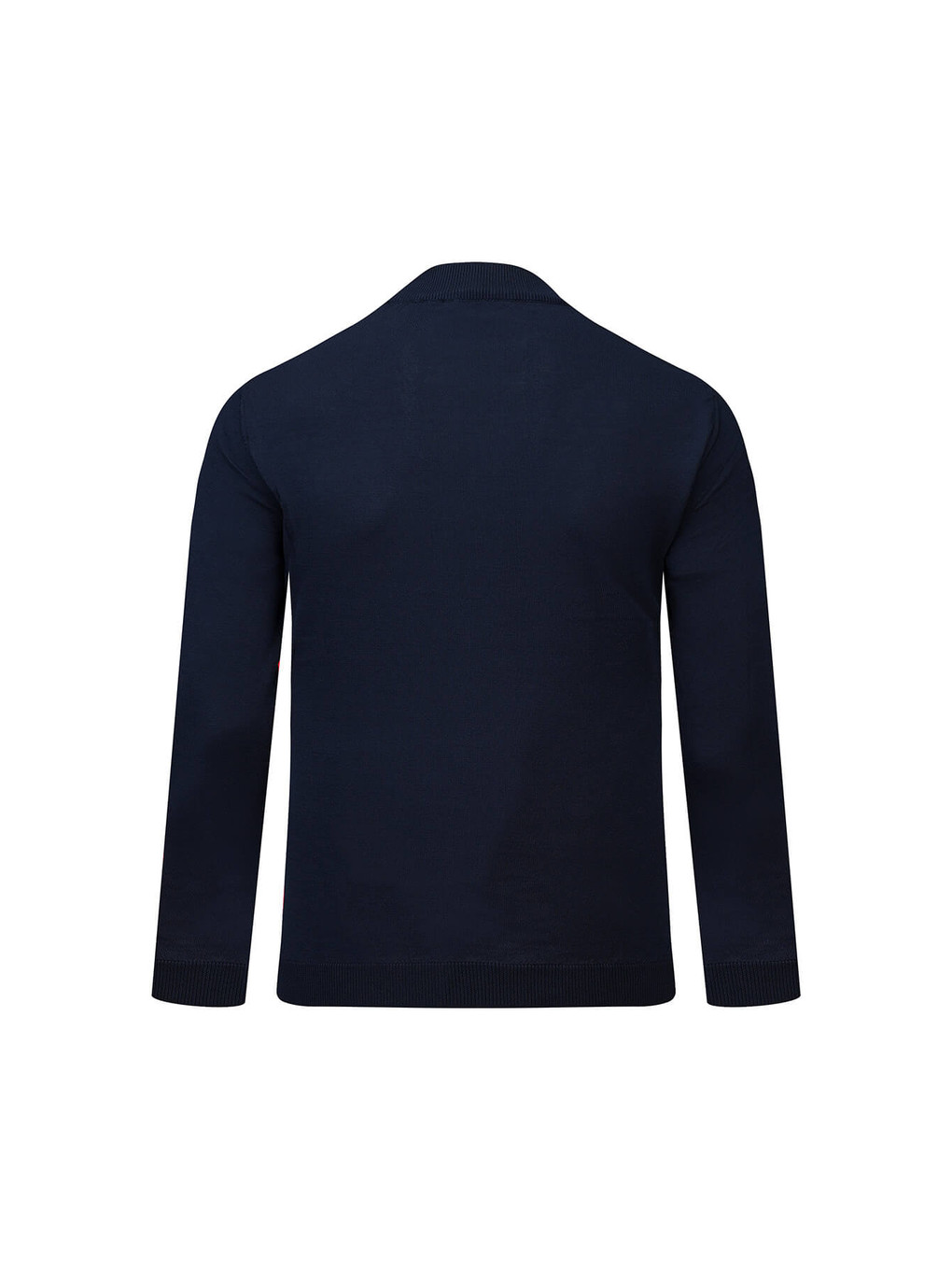 Lacivert Regular Fit Yarım Balıkçı Yaka Rayon Kazak-2