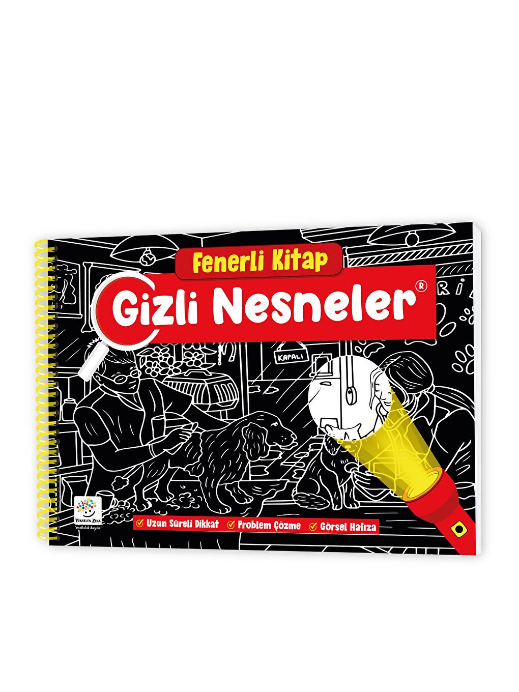 Yükselen Zeka Karışık Fenerli Kitap Gizli Nesneler - 1