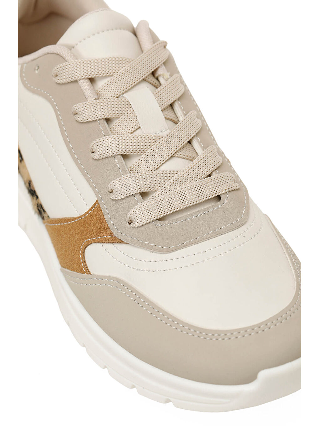 Bej 327532.Z 6FX Krem Kadın Spor Ayakkabı-6