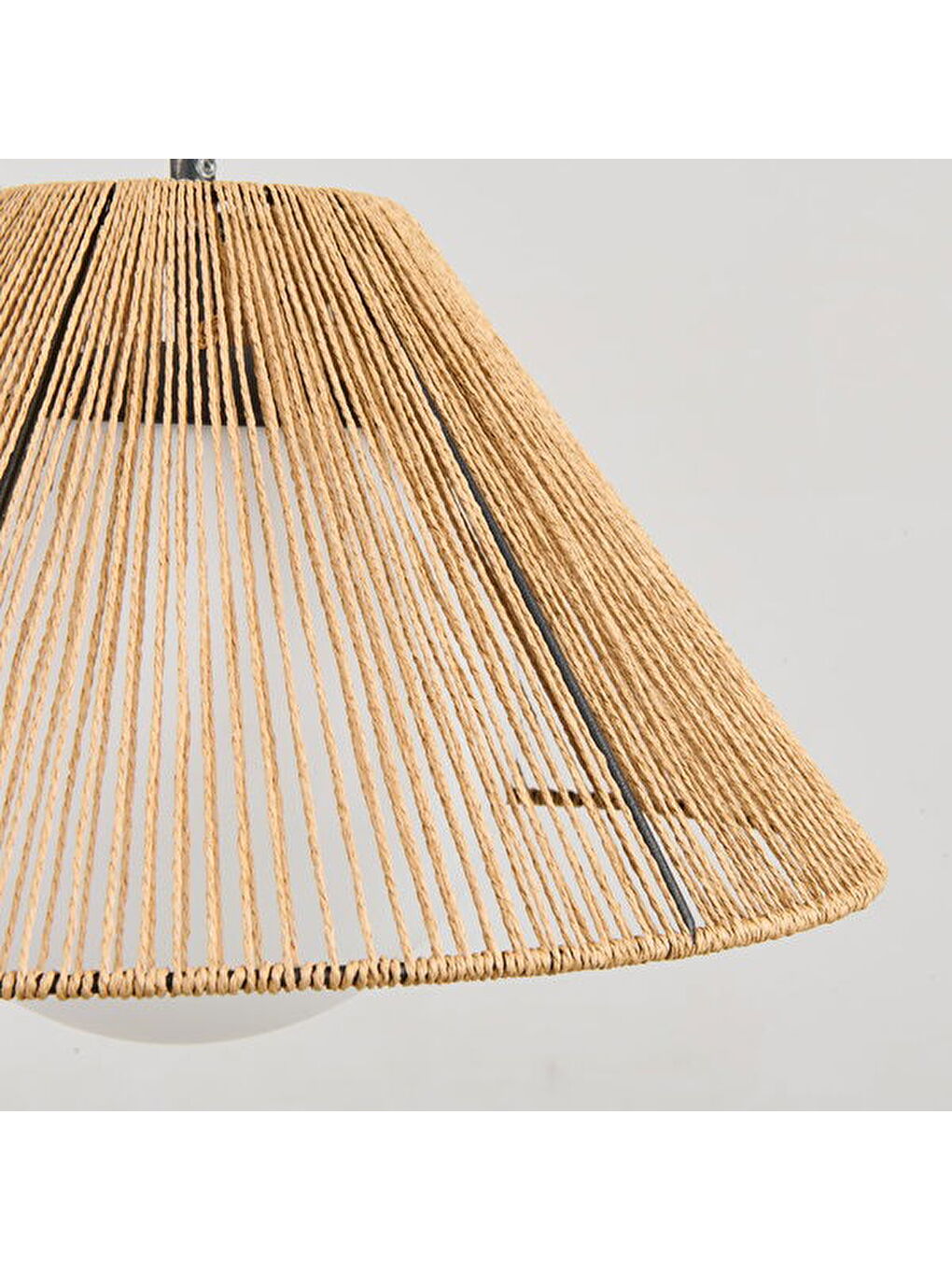 Sakura Opal Camlı Avize - Kahverengi / Beyaz-1