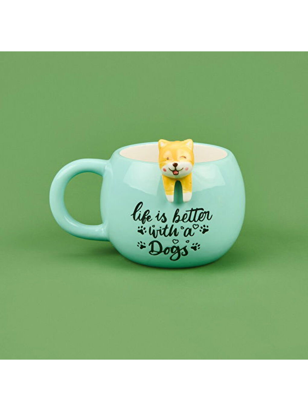 Karışık 3 Boyutlu Sarkan Hayvan Figürlü Kupa - Asorti - 420 ml-1