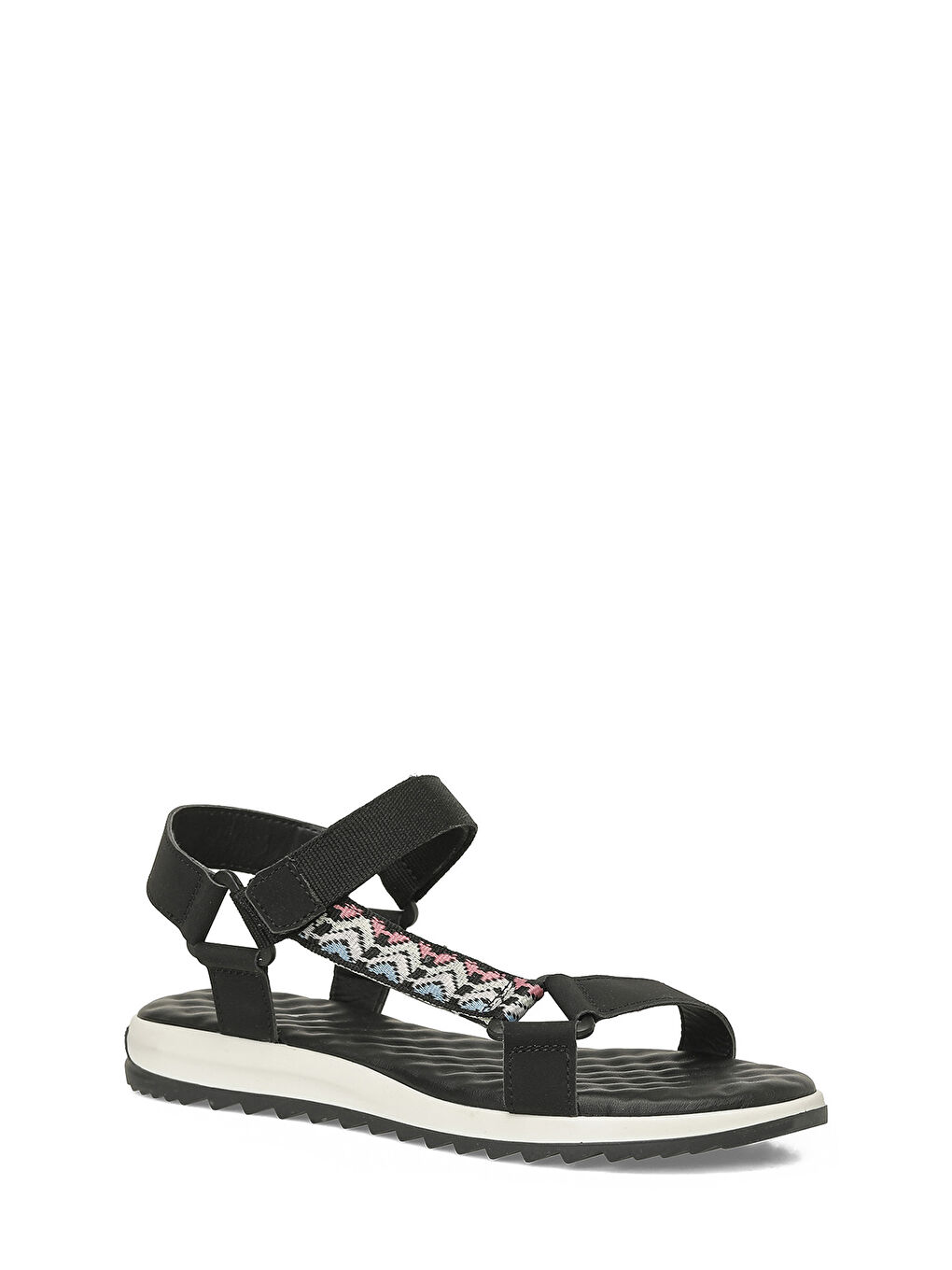 327562.Z 6FX Siyah Kadın Spor Sandalet-1