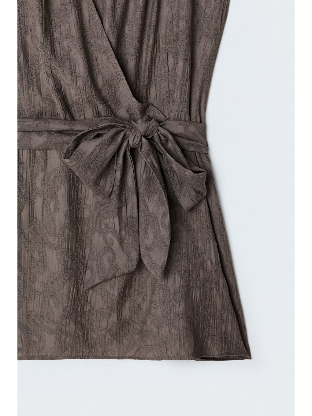 Bej Lily Bluz - Vizon-6