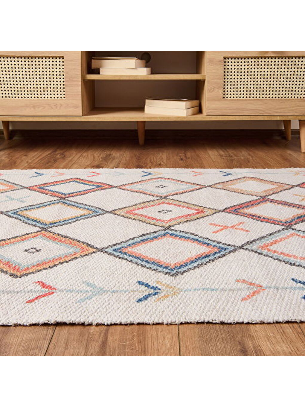 Soft Cora Kilim - Ekru - 80x150 cm-1