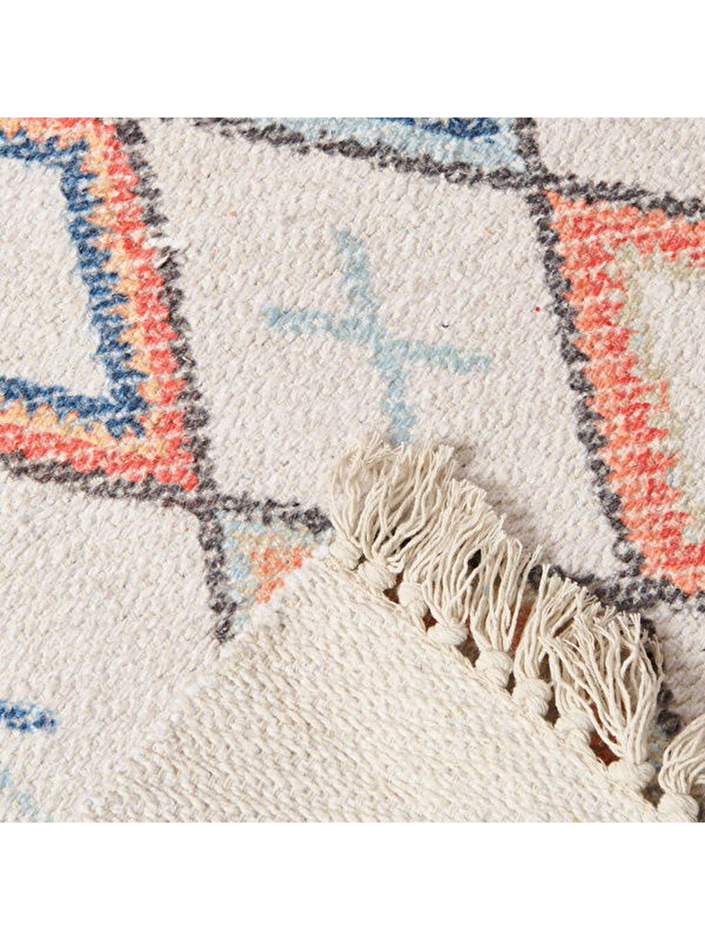 Soft Cora Kilim - Ekru - 80x150 cm-2