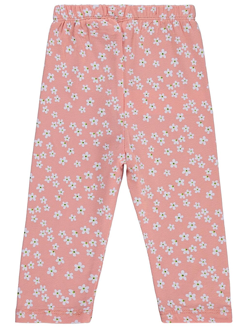 Pembe Baby Küçük Çiçek Empirme 6-18 Ay Tayt - Pudra-1
