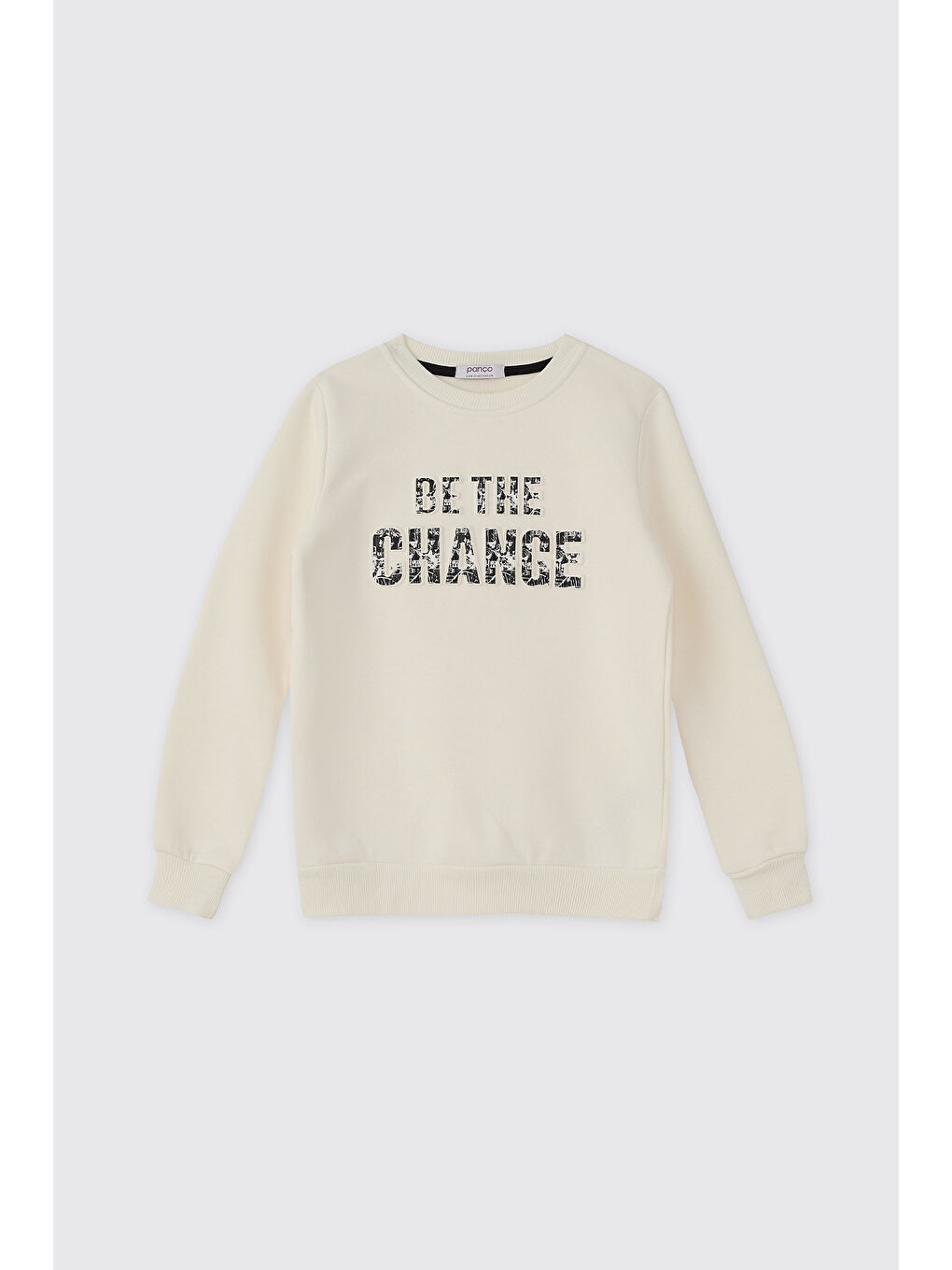 Erkek Çocuk Ekru Sweatshirt