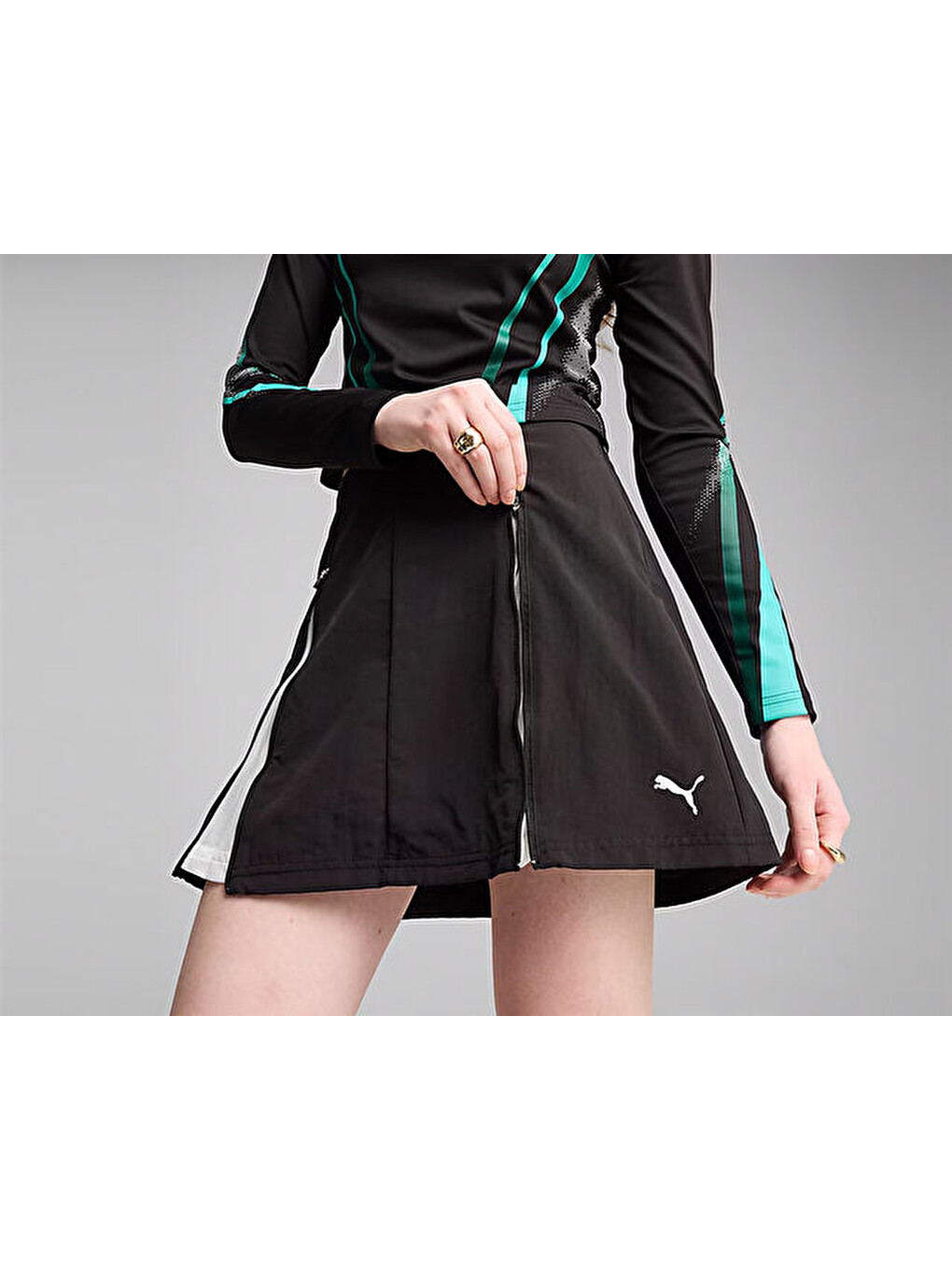 Karışık Dare To Zip-off Skirt Kadın Günlük Etek 62983001 Renkli-2