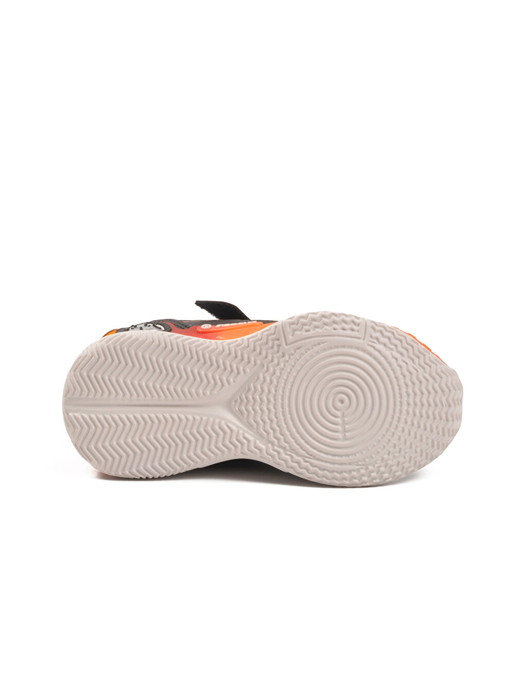 Siyah Cırtlı Hafif Erkek Çocuk Spor Ayakkabı Racing P-4