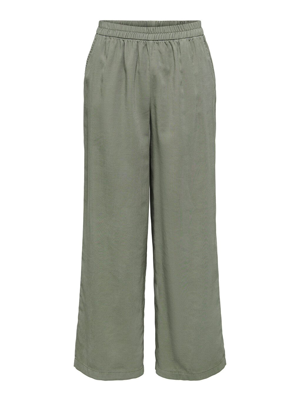 Yeşil Onlaris Regular Fit Normal Bel Geniş Paça Pantolon 15337956-4
