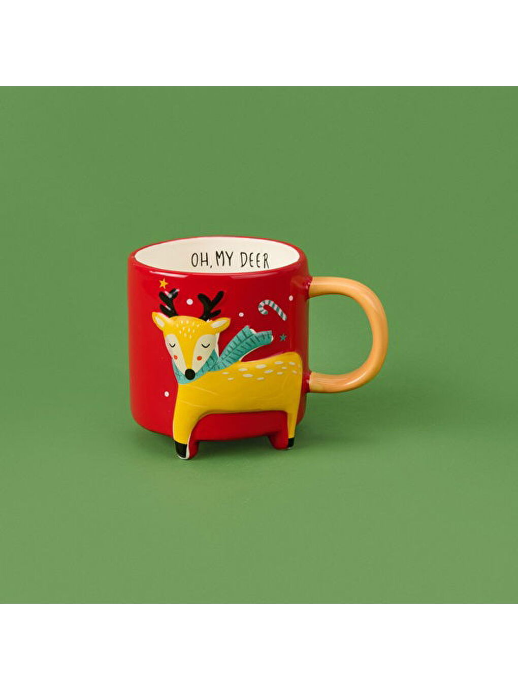 Karışık 3 Boyutlu Hayvan Figürlü Kupa - Asorti - 420 ml