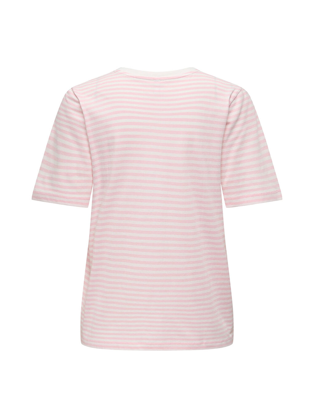 Ekru Onlhappy % 100 Pamuk Regular Fit Bisiklet Yaka T Shirt 15370117-1