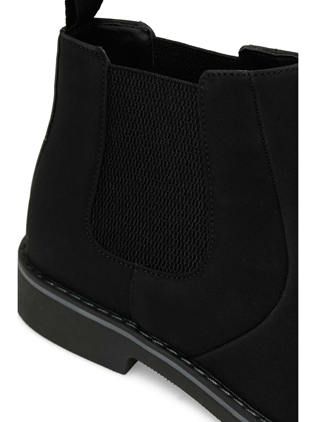 66 4PR Siyah Erkek Klasik Bot-6