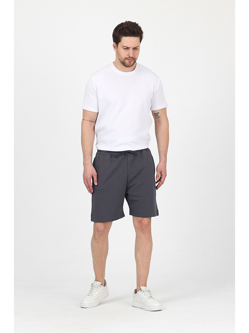 Erkek Timeless Antrasit Şort
