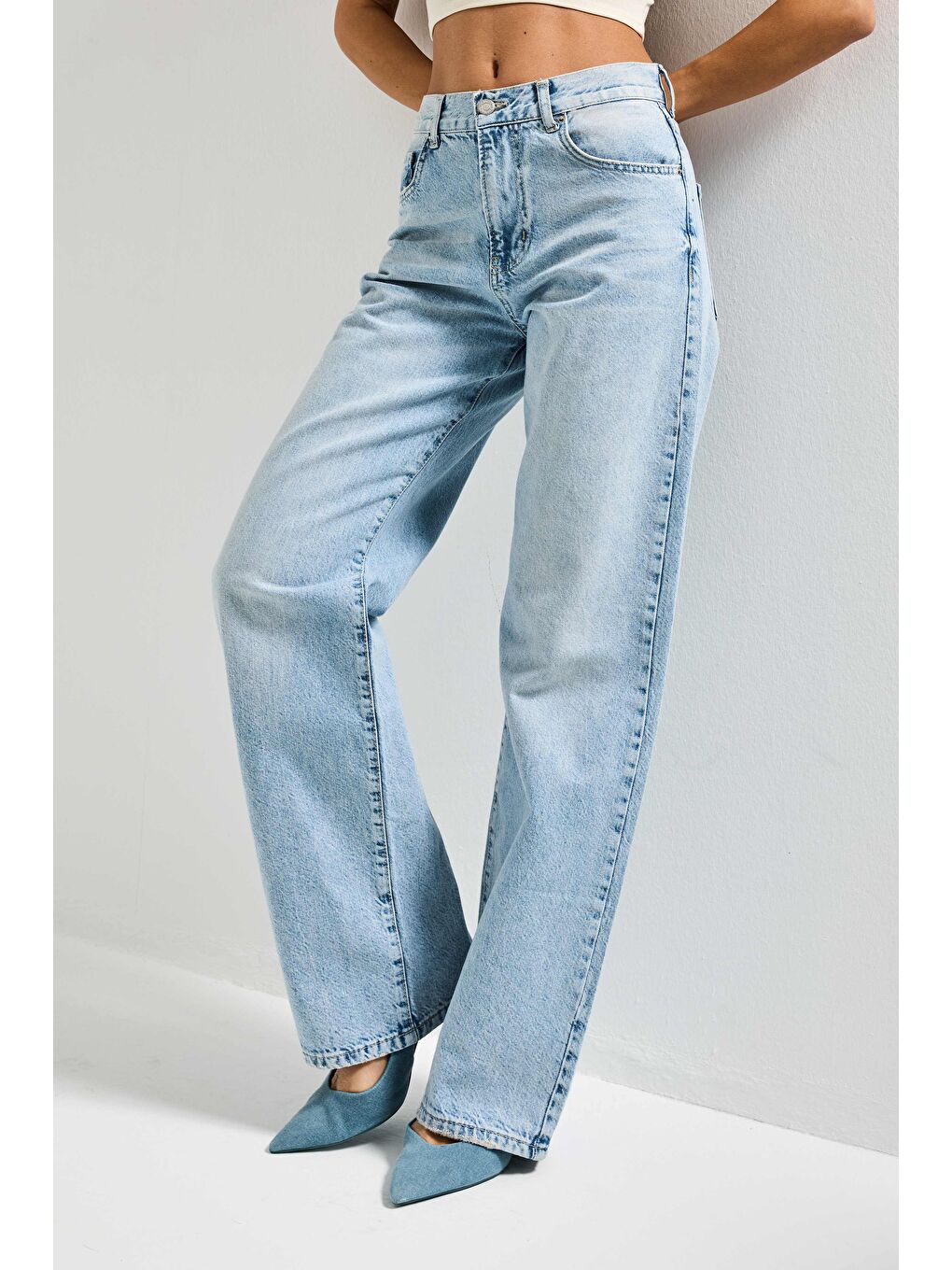 Mavi Kadın Ice Jean Rengi Lora 4s6-32 Loose Fit %100 Pamuk Denim Jean-2