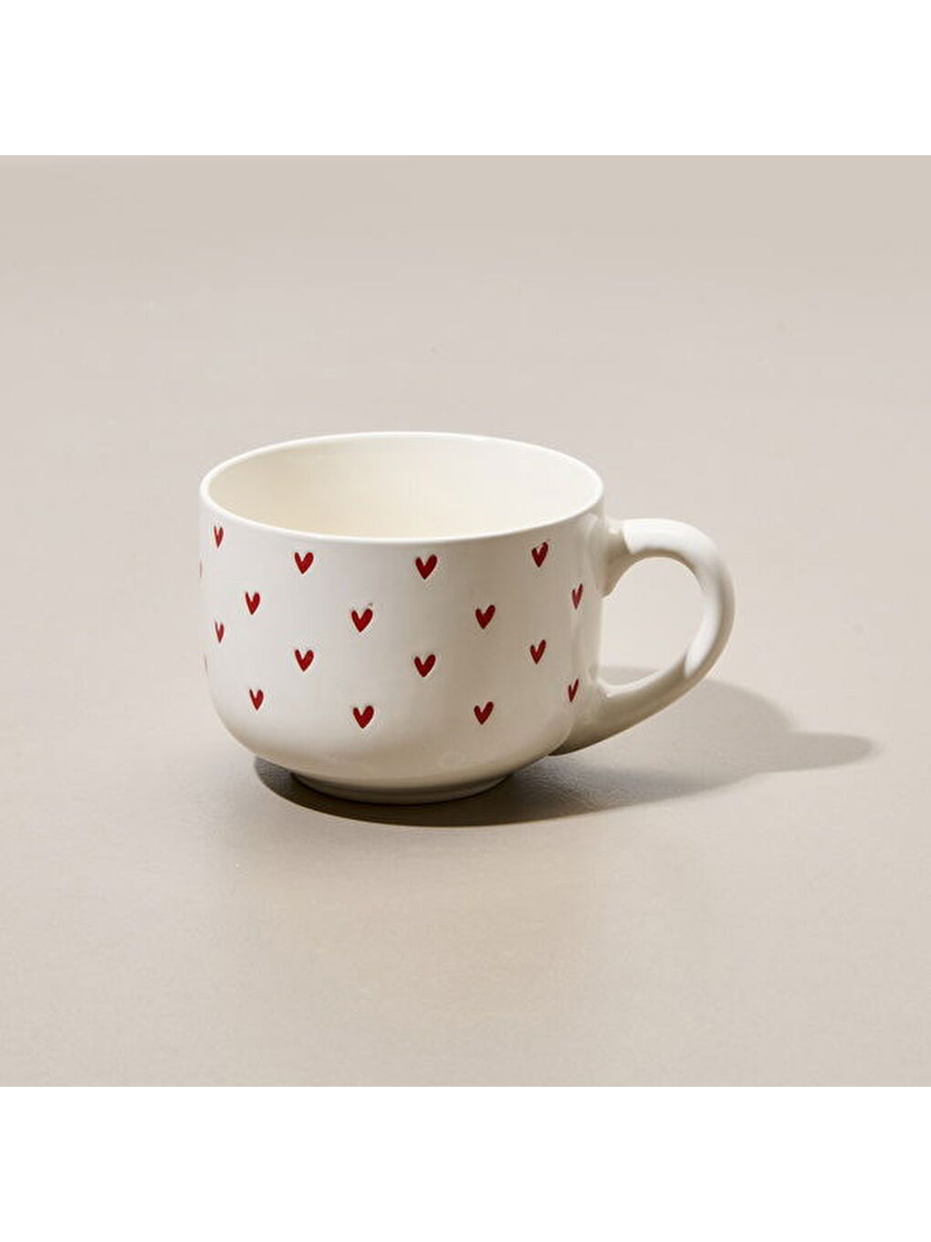 Karışık Mini Kalp Desenli Kupa - Asorti - 450 ml-1