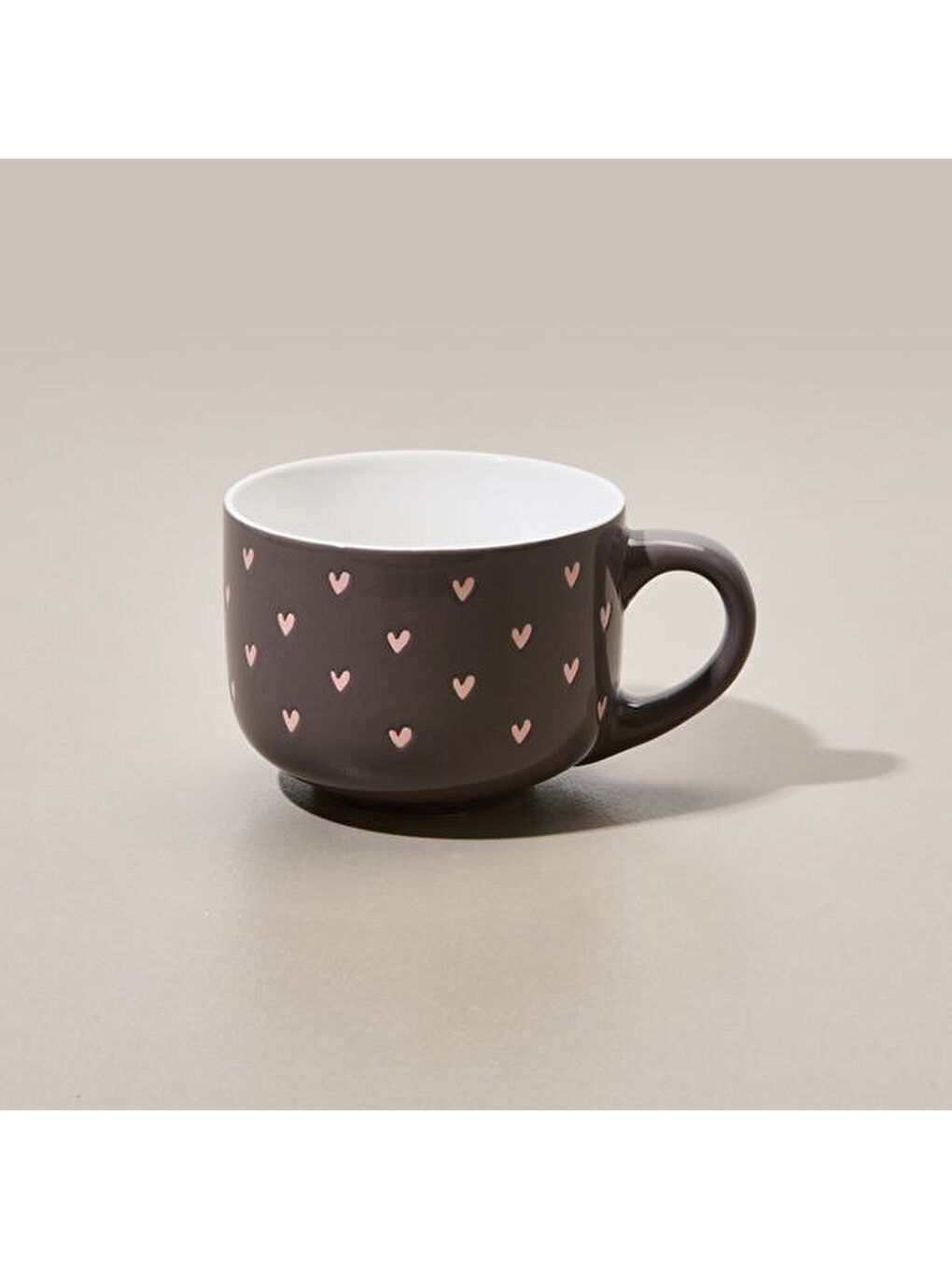 Karışık Mini Kalp Desenli Kupa - Asorti - 450 ml-4