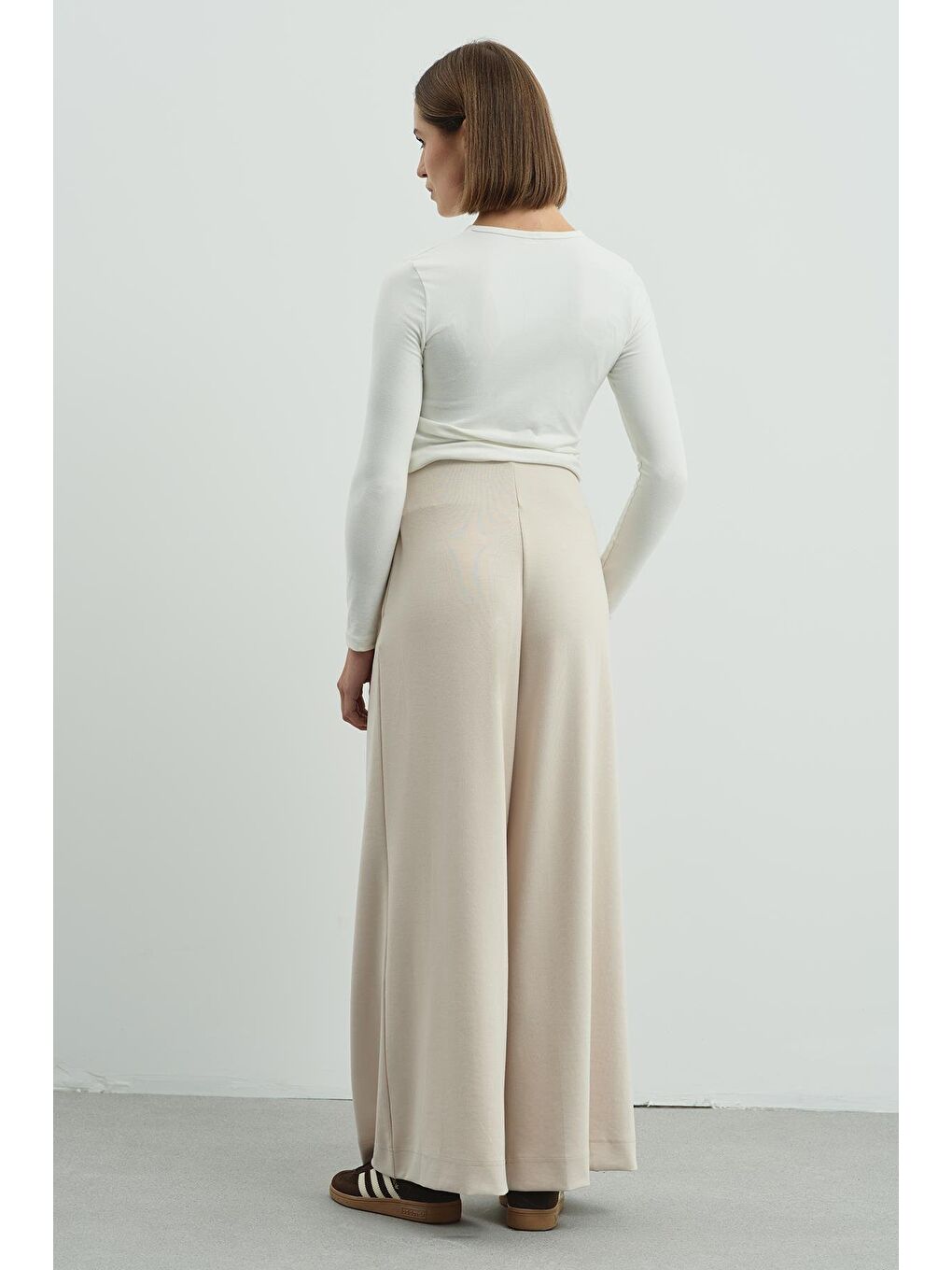 Pure Touch Tek Pileli Pantolon Cc7007 Bej-8