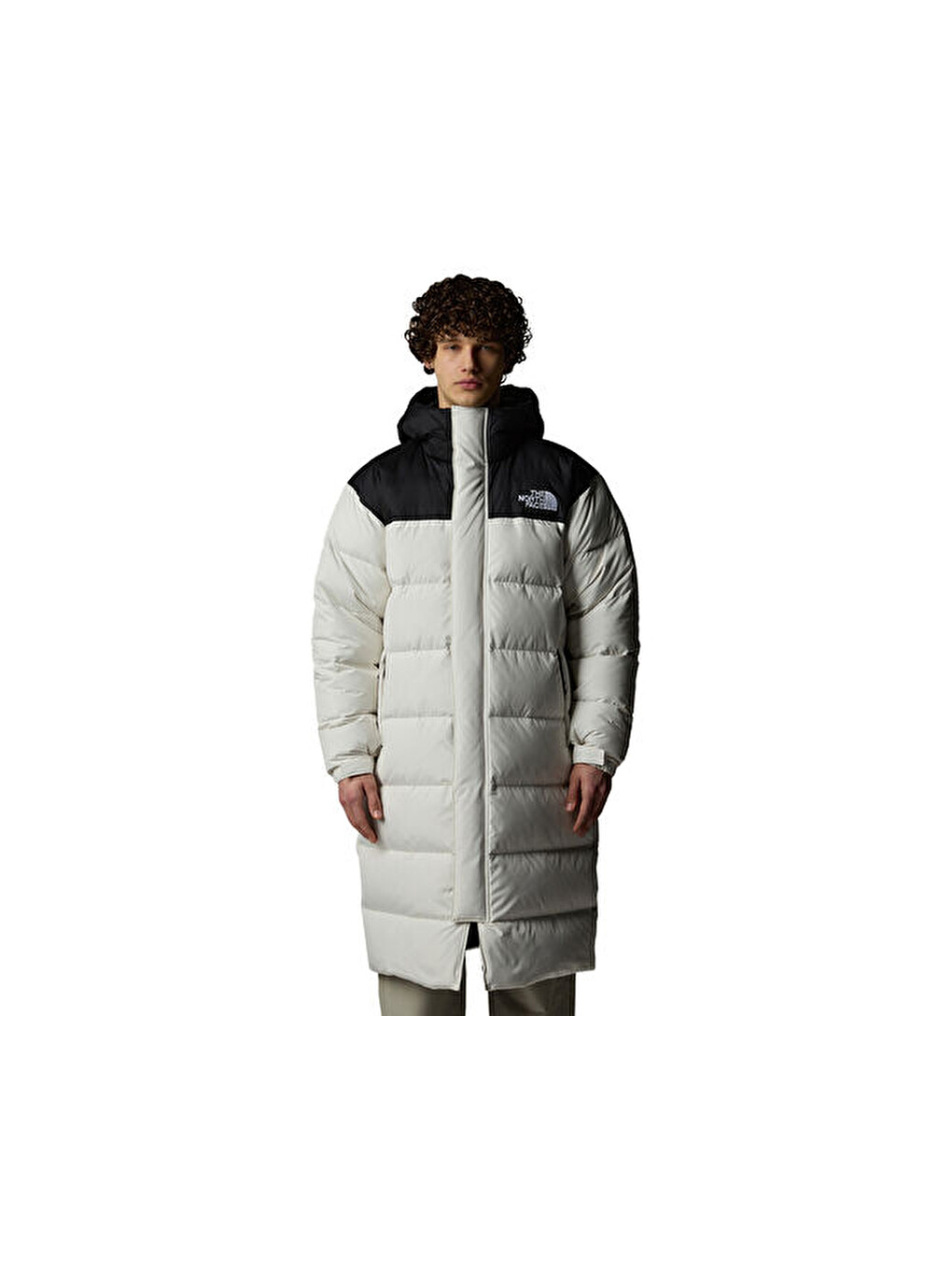 M Nuptse Parka Erkek Outdoor Montu (700 Dolgu Kaz Tüyü) Nf0a832jrou1 Bej-5