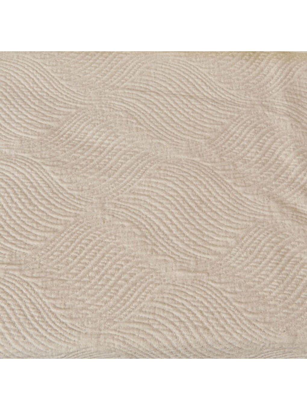 Ekru Soft Velinora Çift Kişilik Yatak Örtüsü Seti - Krem - 220x240 cm-1