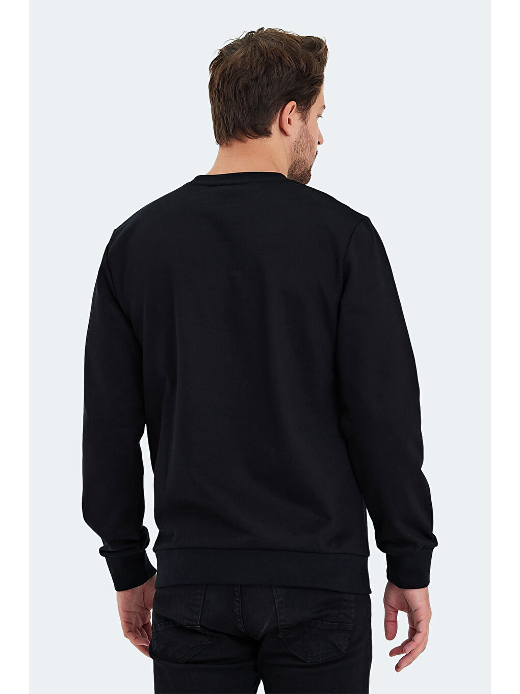 SLAZENGER KORAL Erkek Sweatshirt Siyah - 1