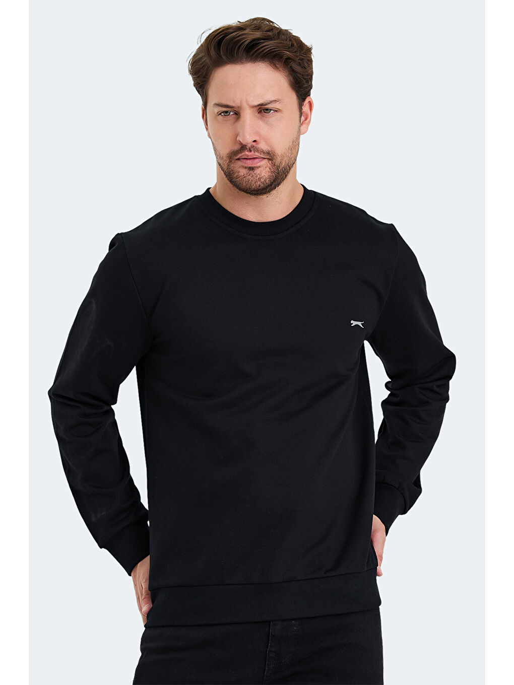 SLAZENGER KORAL Erkek Sweatshirt Siyah - 2