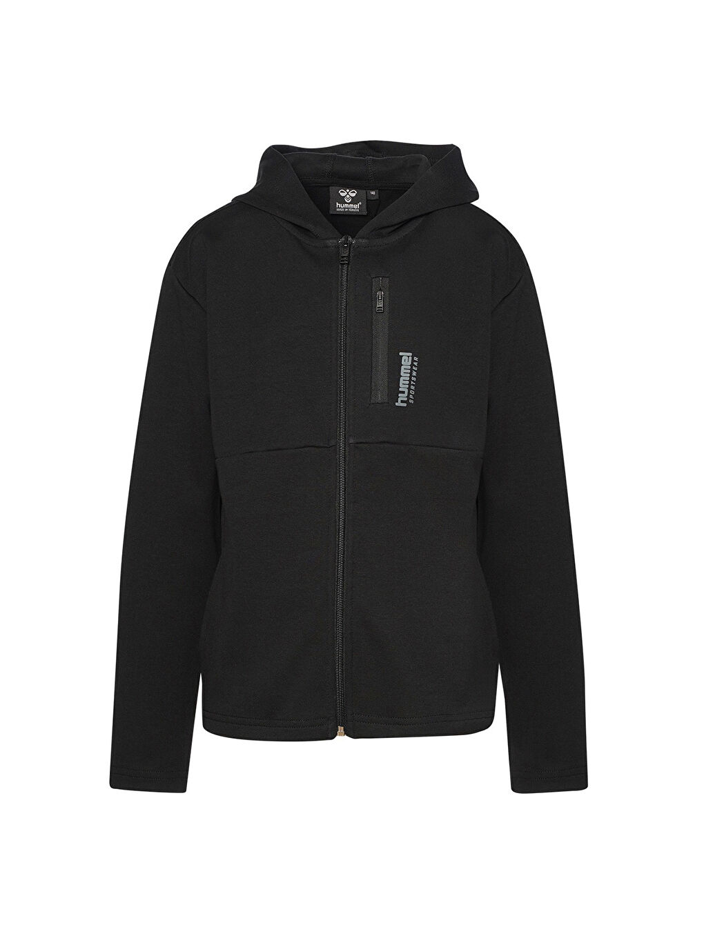 Combes Erkek Çocuk Siyah Kapüşonlu Ceket