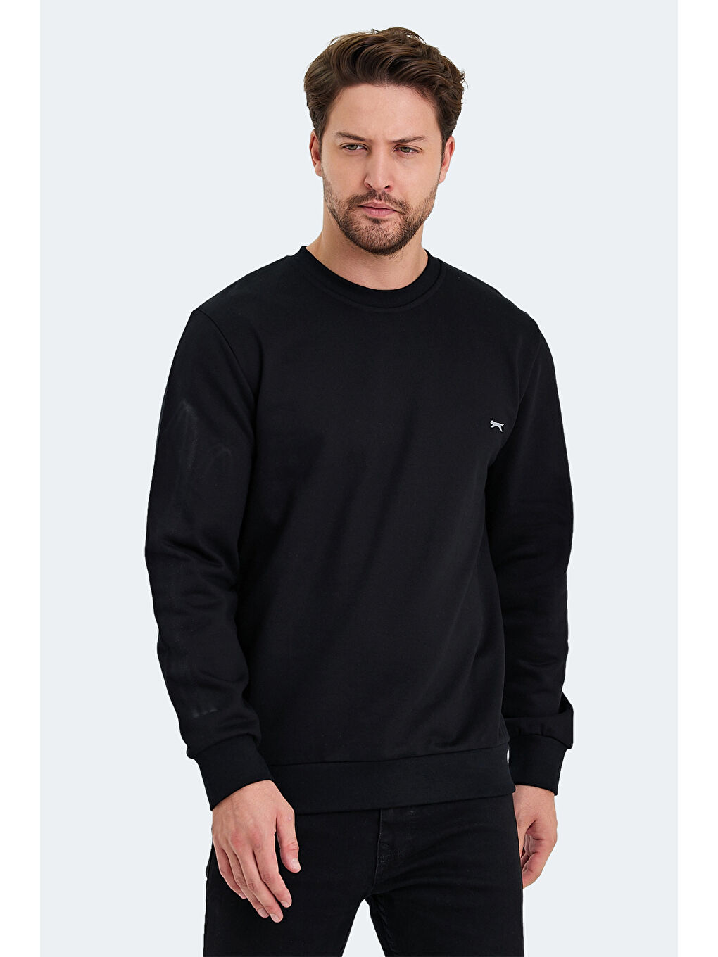 SLAZENGER KORAL Erkek Sweatshirt Siyah - 5