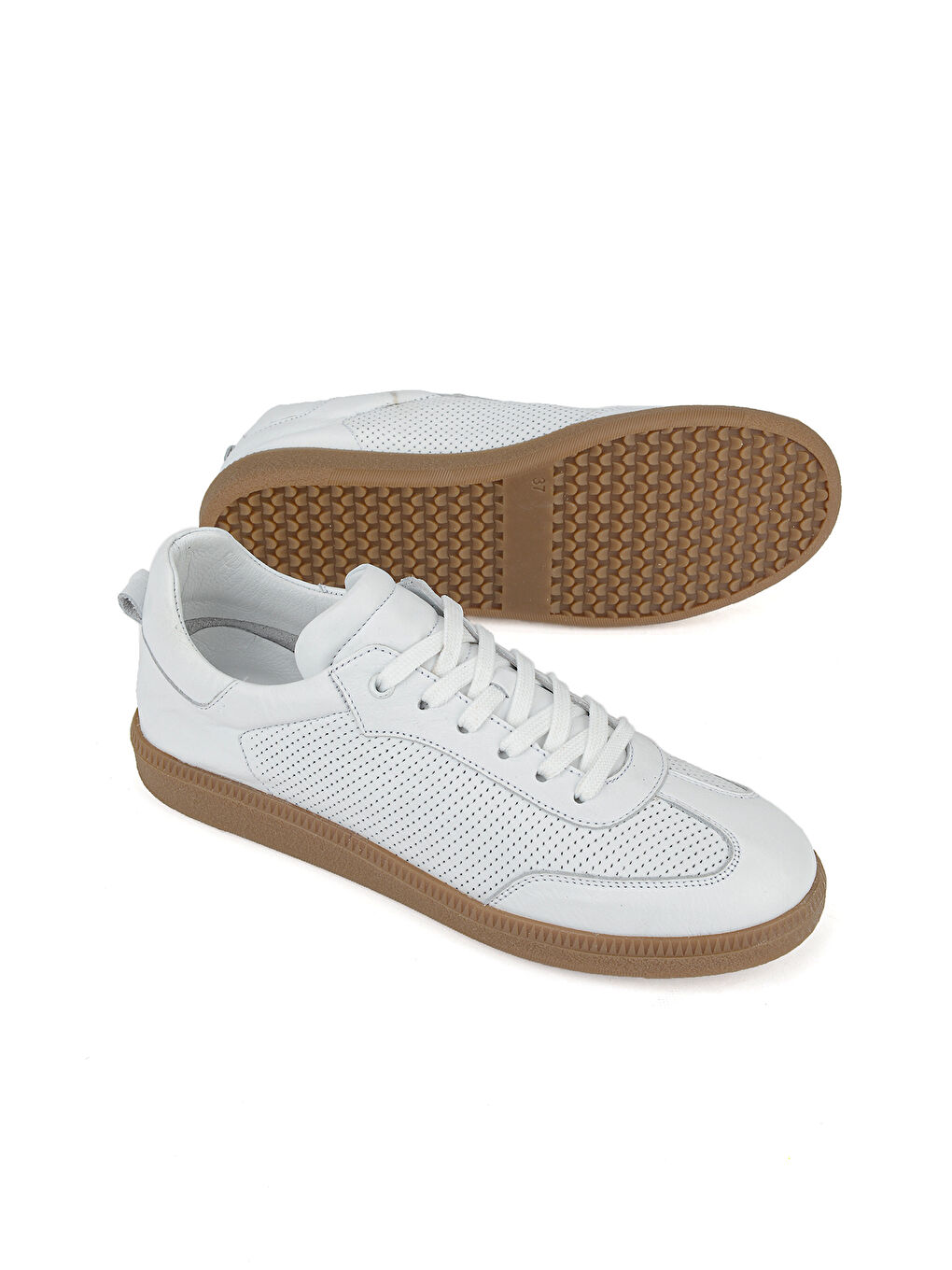 Kadın Hakiki Deri Sneaker 1611035Z6414 Beyaz-3