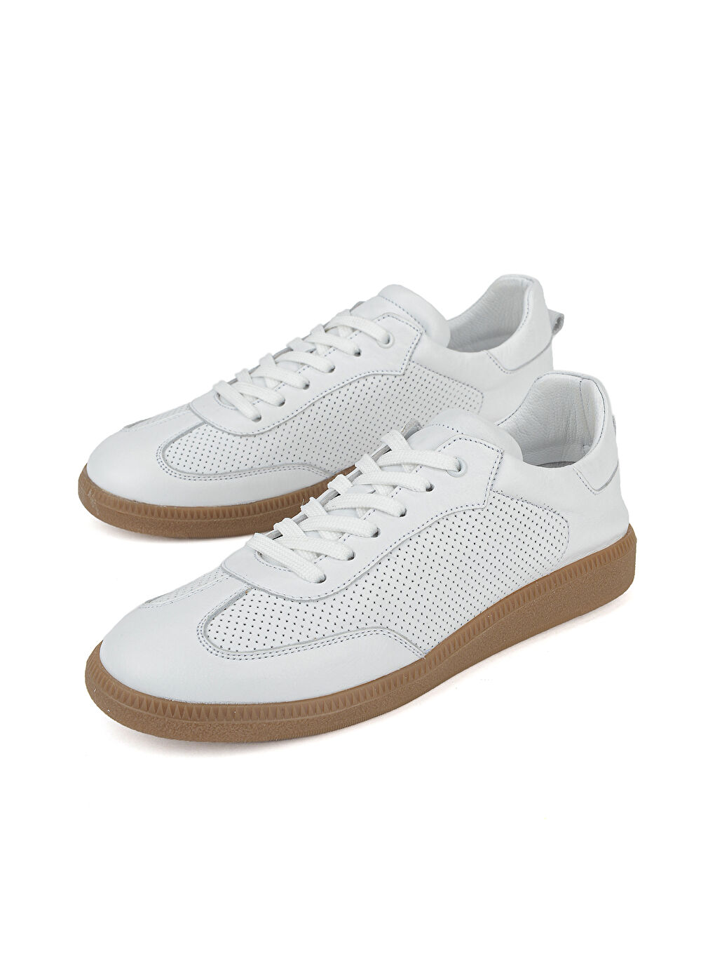 Kadın Hakiki Deri Sneaker 1611035Z6414 Beyaz-4