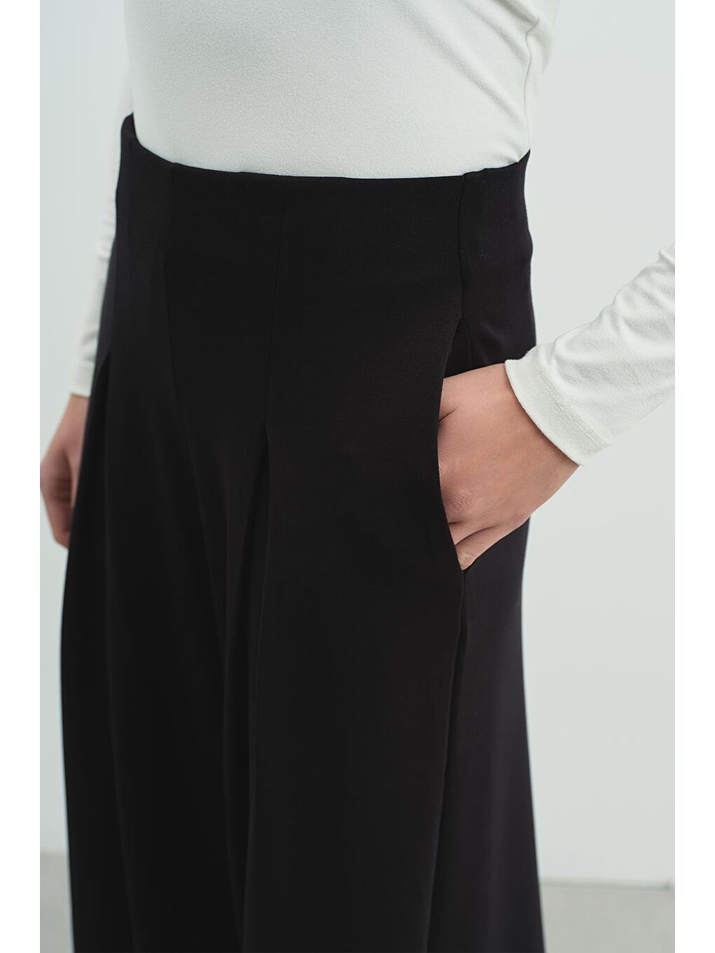 Pure Touch Tek Pileli Pantolon Cc7007 Siyah-2