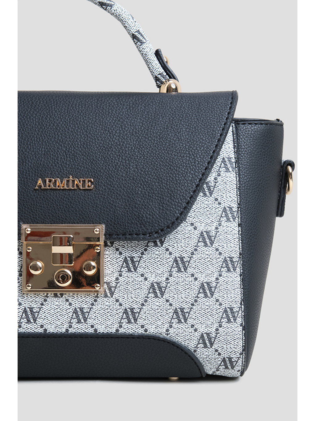 Noktalı Çanta Gri-2