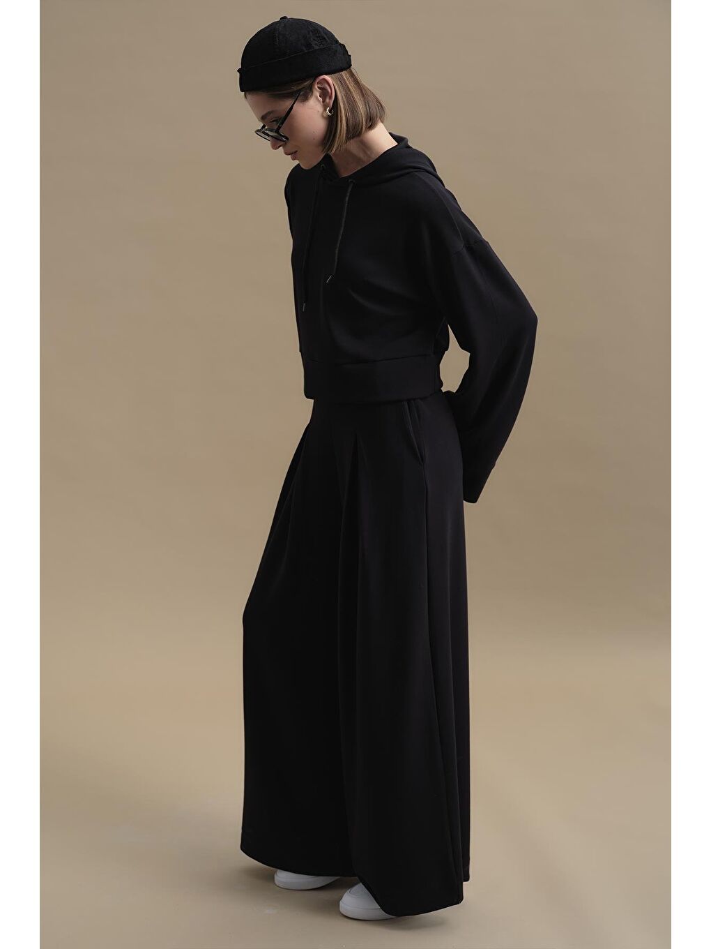 Pure Touch Tek Pileli Pantolon Cc7007 Siyah-3