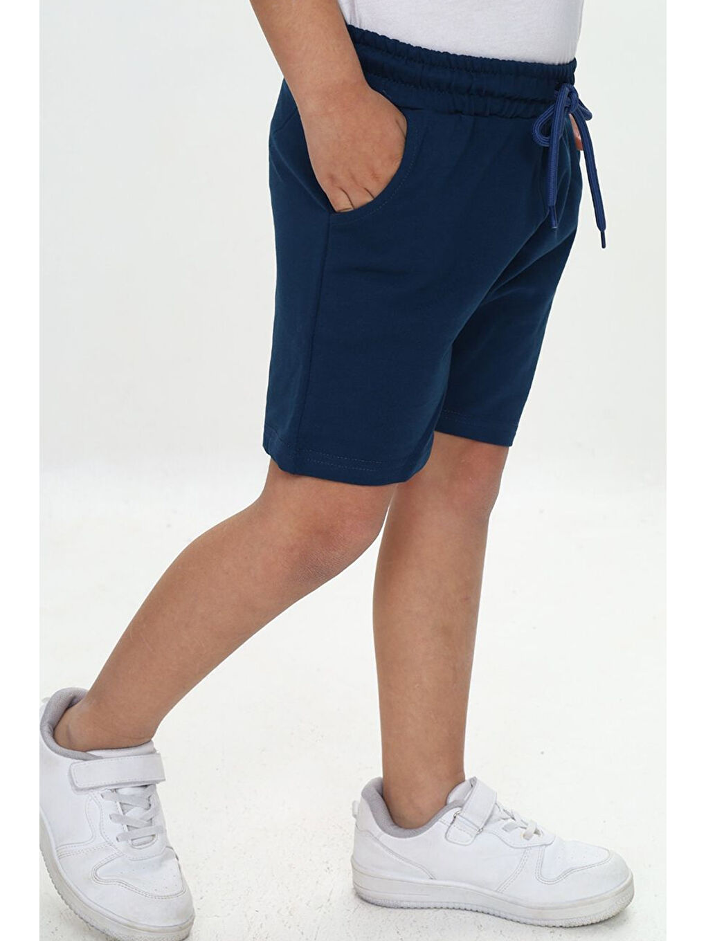Mavi Cepli Regular Şort & Bermuda-3
