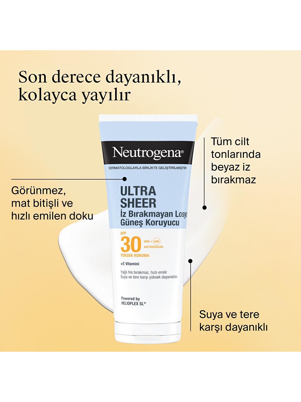 Ultra Sheer Nemlendirici Güneş Koruyucu Losyon SPF30, 200 ml-4