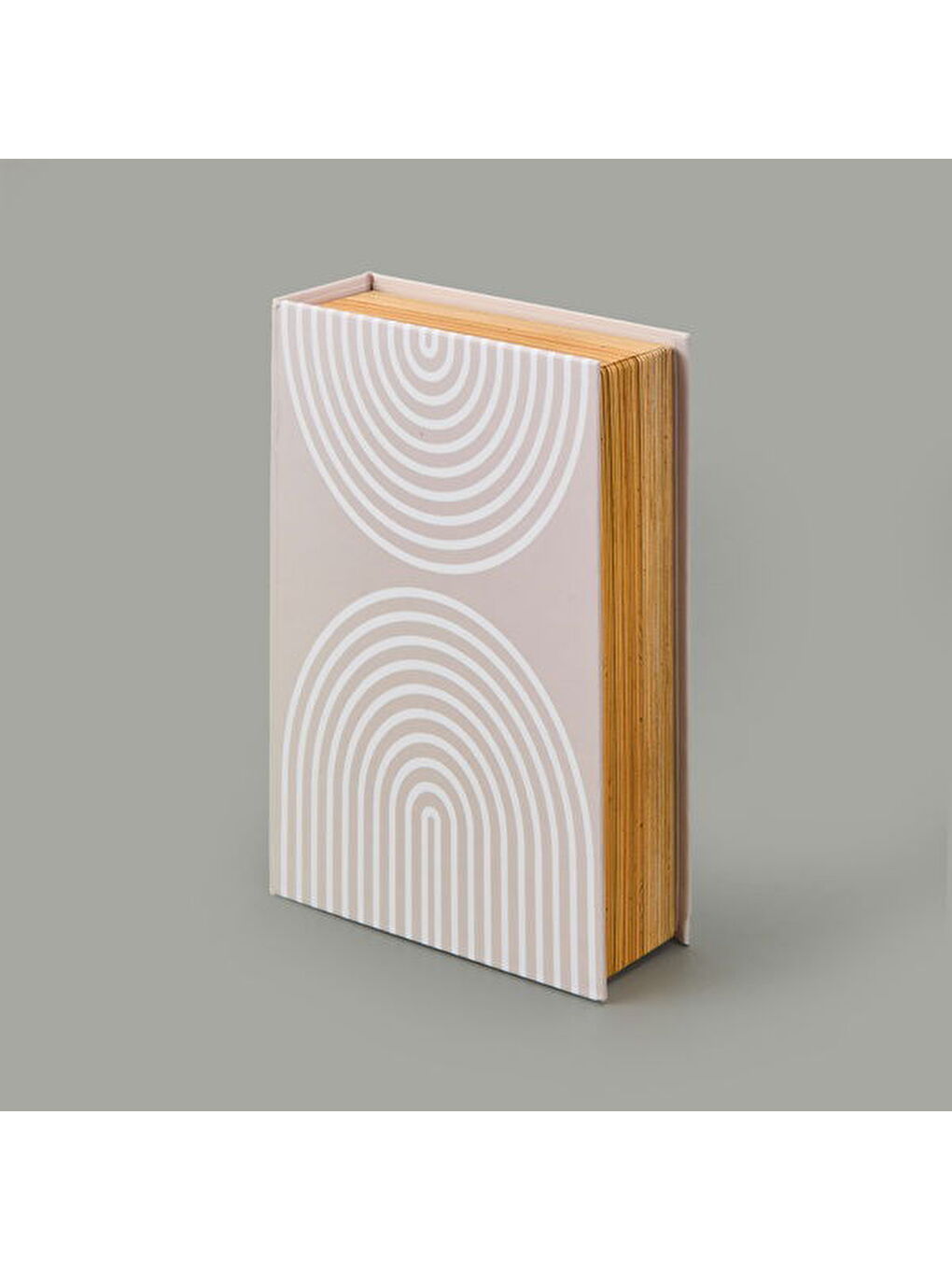 Deco Bohemian Dekoratif Kutu - Bej - 19,5x12x5 cm-1