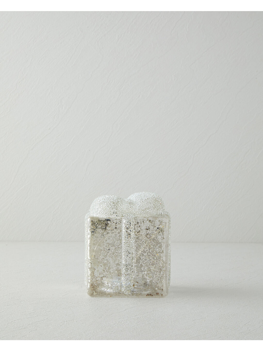 Gri Cesca Askılı Aksesuar 9x11 cm Gümüş