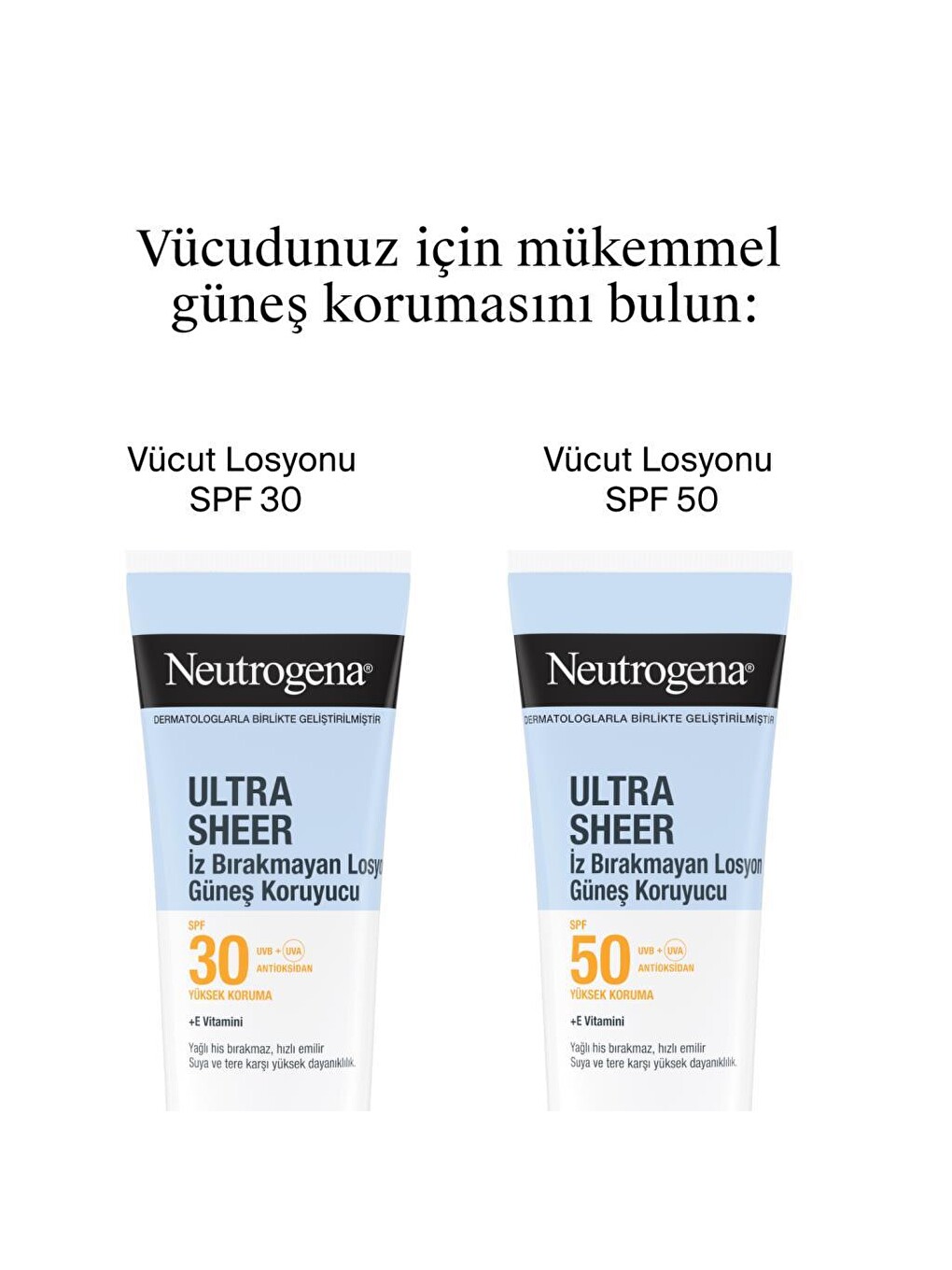 Ultra Sheer Nemlendirici Güneş Koruyucu Losyon SPF30, 200 ml-8