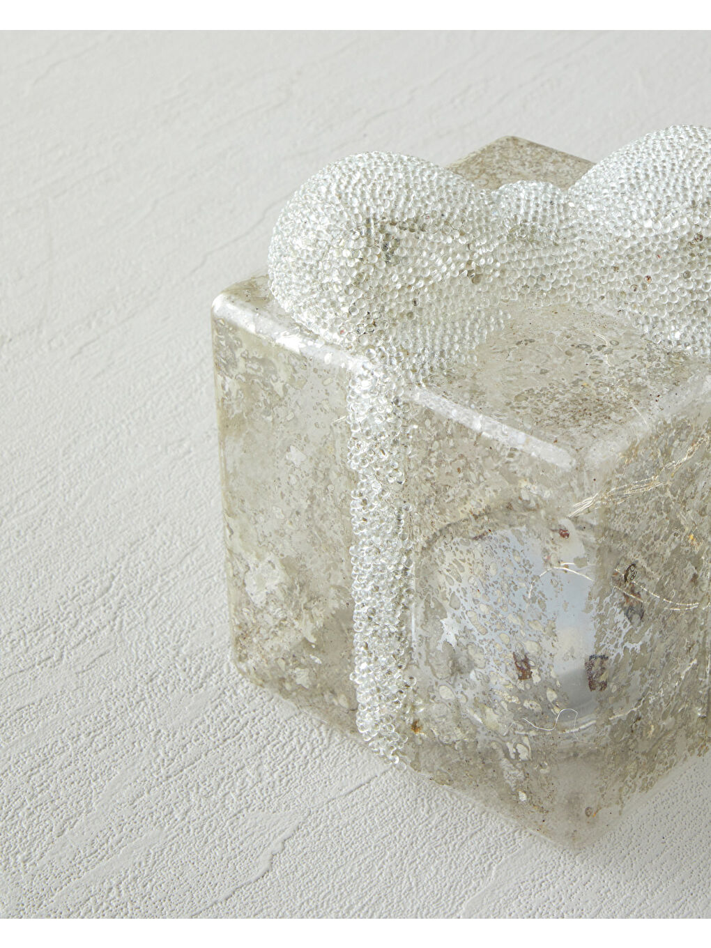 Gri Cesca Askılı Aksesuar 9x11 cm Gümüş-2