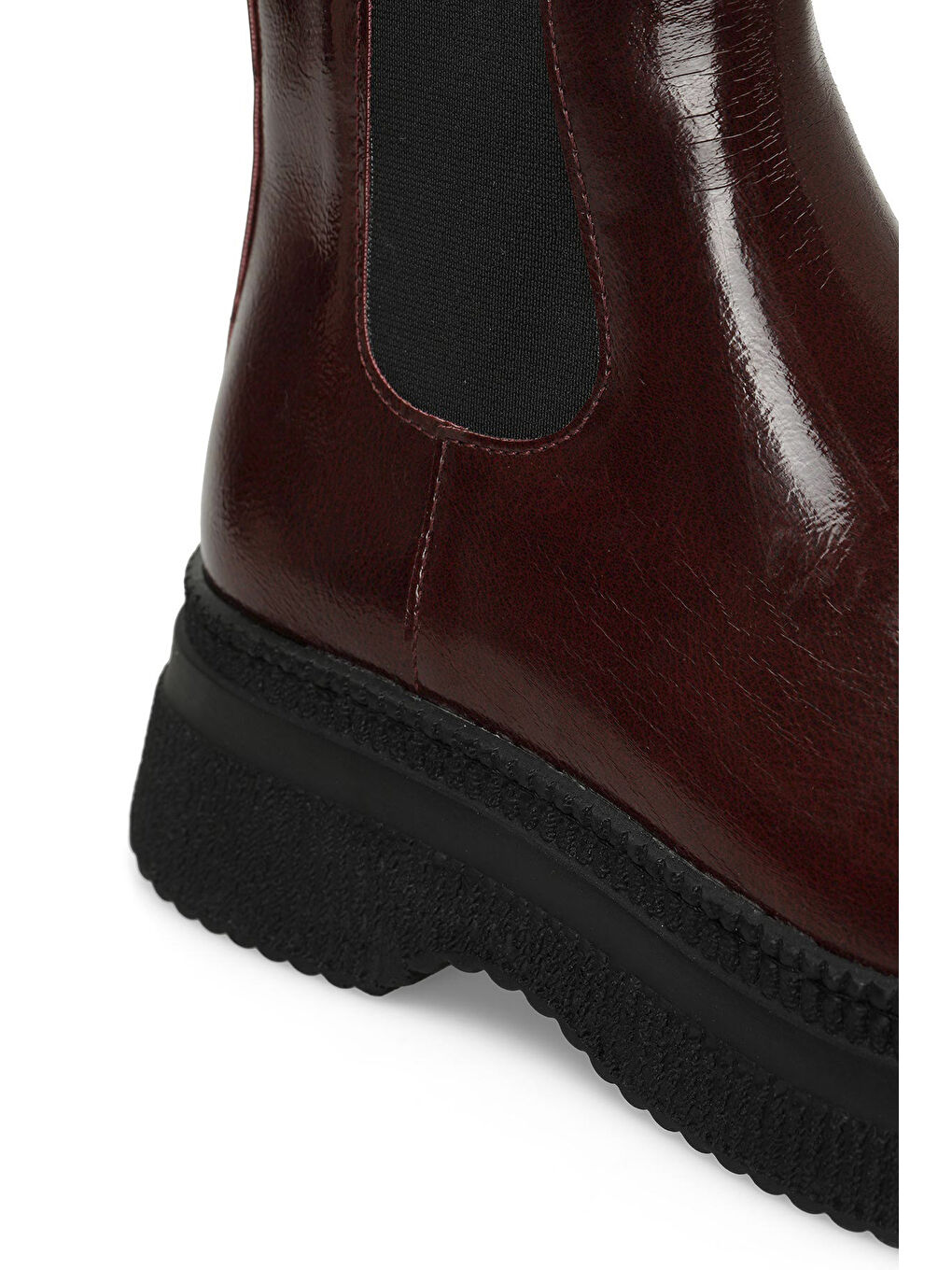 PERLA 3PR Bordo Kadın Chelsea Bot-6