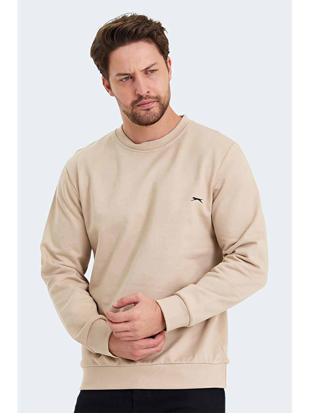 SLAZENGER KORAL Erkek Sweatshirt Bej - 2