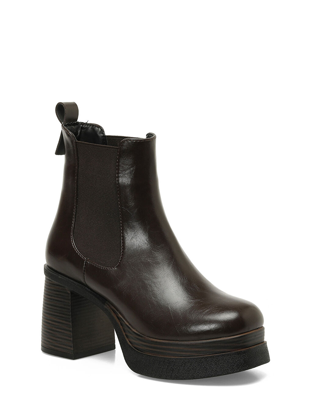 CLARA 4PR Kahverengi Kadın Topuklu Bot-1