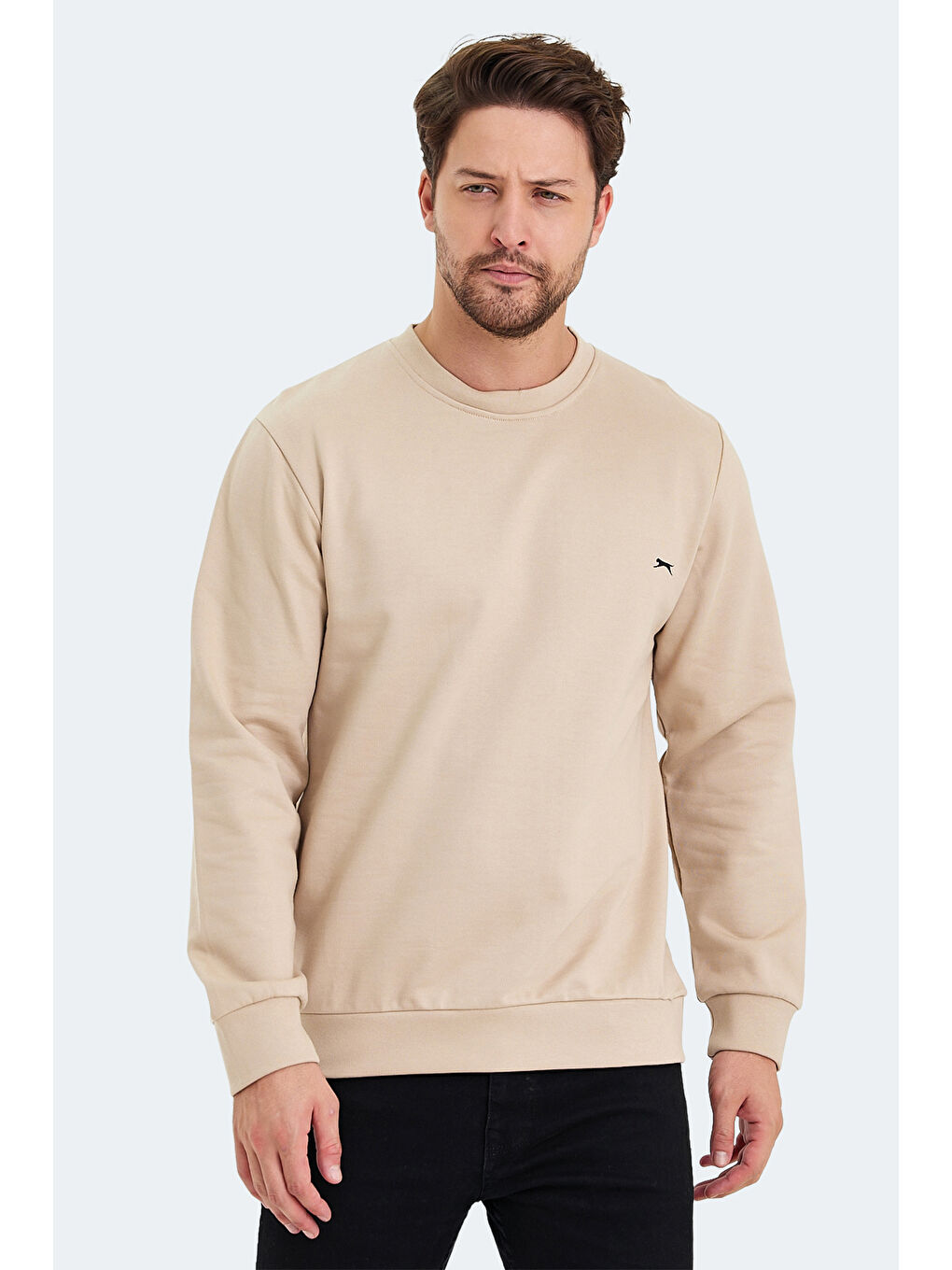 SLAZENGER KORAL Erkek Sweatshirt Bej - 5