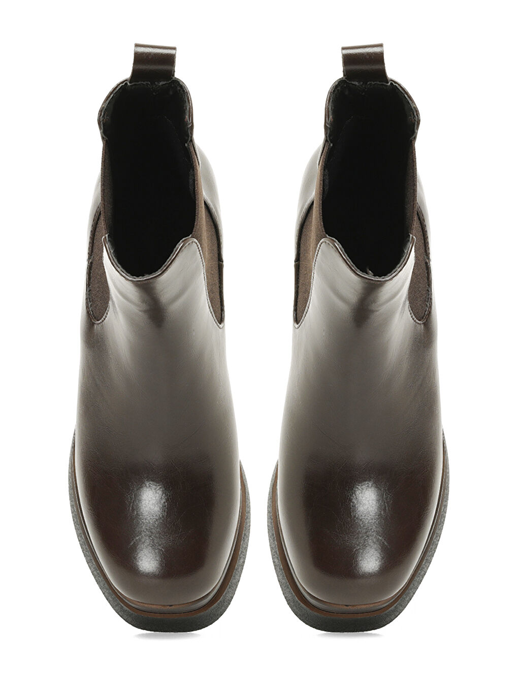 CLARA 4PR Kahverengi Kadın Topuklu Bot-3